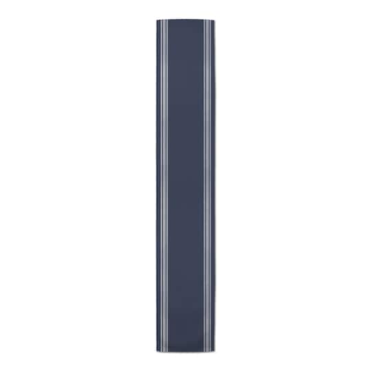 Navy & White Stripes Outdoor Table Runner
